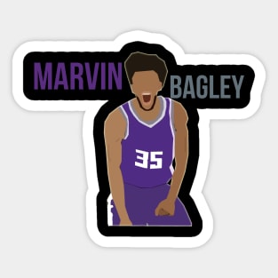 Marvin Bagley - Sacremento Kings Sticker